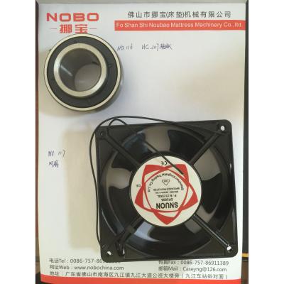 China Lager-Ventilatoren Bonnell-Frühling Nobo Uc207, der mechanisches Teil verbiegt zu verkaufen