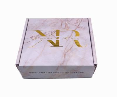 China Logo Printed Recycled Packaging Boxes For Cosmetics Glossy Lamination for sale