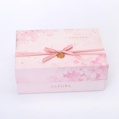 China Cosmetics Rigid Cardboard Gift Boxes  Eco Friendly Packaging for sale