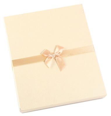 China Caja de papel de lujo de marfil rígida de las cajas de regalo de la cartulina del AI en venta