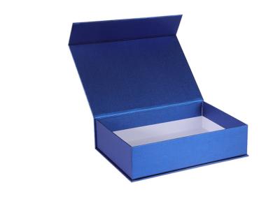 China Handcrafted Magnetic Cardboard Box With Flap Lids For Jewellery for sale