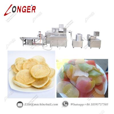 China Assortment of Snacks|Prawn Curry Flavoured Crackers|Cheese Ring|Tapioca Crisp|Shrimp Cracker Production Line for sale