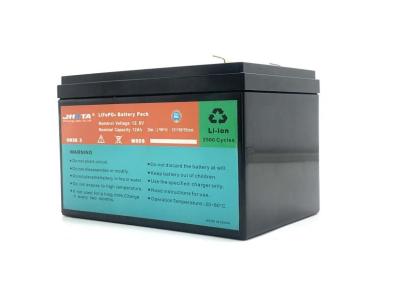 China High Efficiency 12Ah LiFePO4 Battery 153.6Wh Lead Acid Battery Replacement for sale