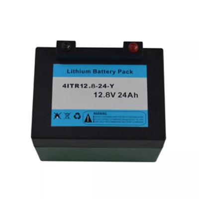 China MSDS 12.8 Volt 24AH Lithium Battery Electric Lifepo4 Golf Cart Battery for sale