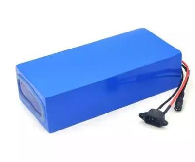 China DIY 36V 10Ah 15Ah PVC Case 18650 Lithium Battery Pack For Electric Bicycle for sale