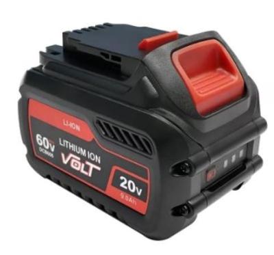 China 20V 60V 6.0Ah Power Tools Battery Dewalt Drill 20v Battery Replacement for sale