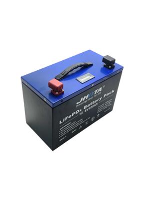 China 1280Wh 12V100Ah Deep Cycle LiFePO4 Battery For RV Camping Caravan for sale