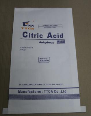 China BP 60mesh Citric Acid Granular Flavoring Agent ISO9001 Approved for sale