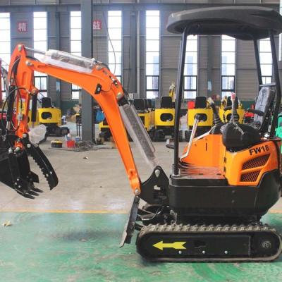 China ISO9001 Mini Digger Excavator Hydraulic Transmission Small Excavation Equipment for sale