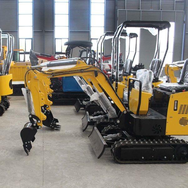 Quality 0.8 Tonne Mini Digger ultra mini excavator With Auger SGS Diesel Engine for sale