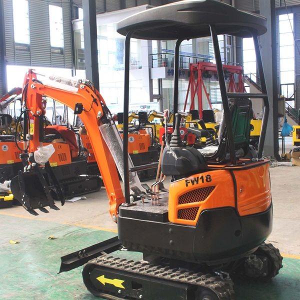 Quality 0.8 Tonne Mini Digger ultra mini excavator With Auger SGS Diesel Engine for sale