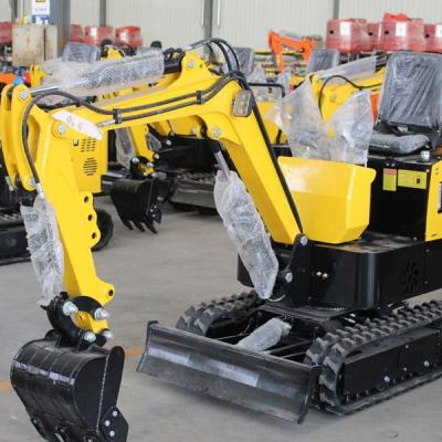 China FREE SHIPPING Construction Mini Digger Small Household Excavator 1000KG for sale