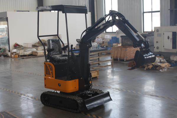 Quality Small Scale Construction Mini Digger One Ton Mini Excavator Adjustable Speed for sale