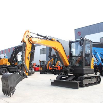 Китай CE/EPA/Euro 5 4 Tonne Digger Mini Crawler Excavator Поддержка OEM и ODM продается