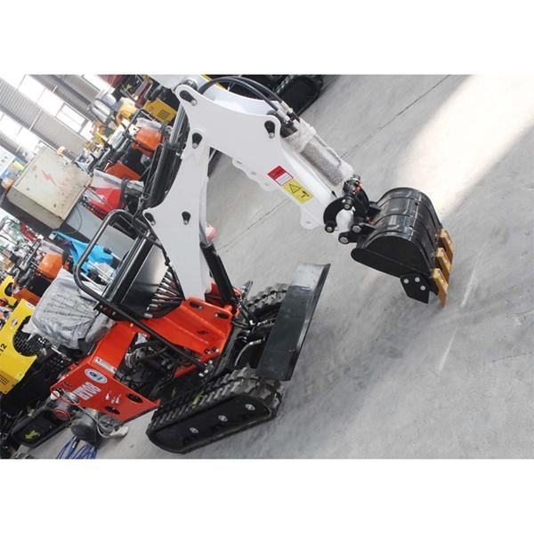 Quality Low Noise 1 Ton Mini Excavator 2490MM Digging Height For Landscaping for sale