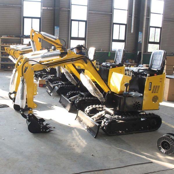 Quality Customizable Comfortable One Ton Digger Extra Mini Excavator 1000kg for sale