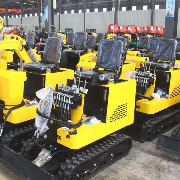 Quality Internal Combustion Drive 1 Ton Mini Excavator Automatic Adjustable Speed for sale