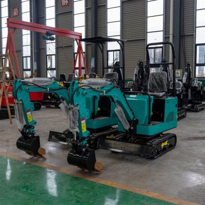 China CE EPA aprovado 1 tonelada Micro Excavador Máquina de Escavação Pequena 1.5KM/H à venda