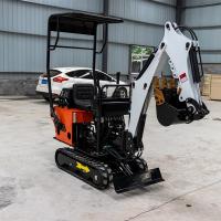 Quality Multipurpose 1500kg Mini Backyard Excavator High Maneuverability for sale
