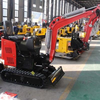 China ODM Euro5 1.5 T mini excavadora de dos cilindros equipo hidráulico de excavación pequeña en venta