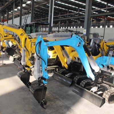 China SGS EPA 1.5 Tonne Mini Digger Crawler Mini Excavator Hydraulic Transmission for sale