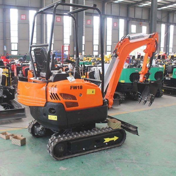 Quality Kubota Engine Compact Mini 1.7 Tonne Digger EPA With Side Swing Function for sale