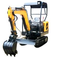 Quality Support OEM SGS 1.8 T Mini Digger EPA Small Digging Machine For Garden for sale