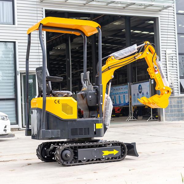 Quality ODM Euro 5 1.8 Ton Mini Excavator Crawler For Landscaping High Performance for sale