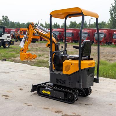 Chine Levé 1800 kg Mini-excavatrice hydraulique Hauteur de creusement 2580 mm Mini-excavateur chargeur à vendre