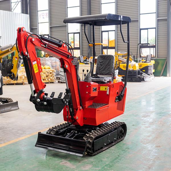 Quality Lifting 1800kg Hydraulic Mini Excavator Digging Height 2580mm Mini Digger Loader for sale