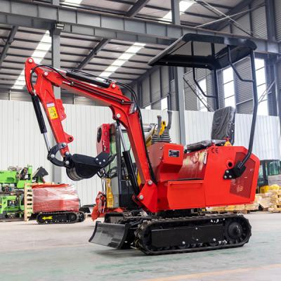 China Hydraulic Transmission Mini Track Excavator Agricultural Excavator 1.8 Ton for sale