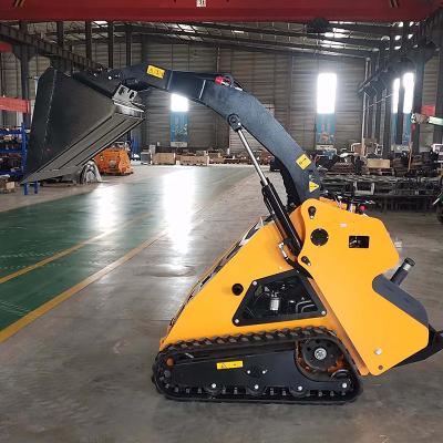 China Full Hydraulic Pile Pulling Mini Track Loader Earth Auger Hydraulic Skid Steer Loader for sale