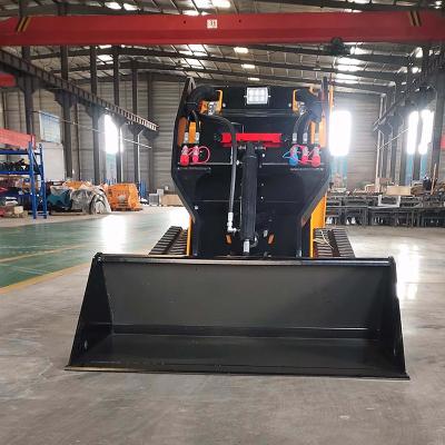 China CE Hydraulic Ramming Micro Skid Steer Loader Stand In Skid Steer Energy Efficient for sale