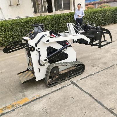 中国 0.2トンのレールスキッド・ステア・ローダー 液圧オイル・ラジエーター付きの小型レール・ローダー 販売のため