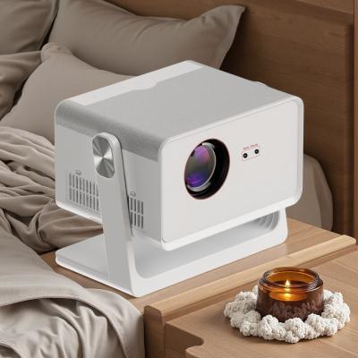 China H3 White Rotating 1080P Android Projector , Smart Home Cinema Projector for sale