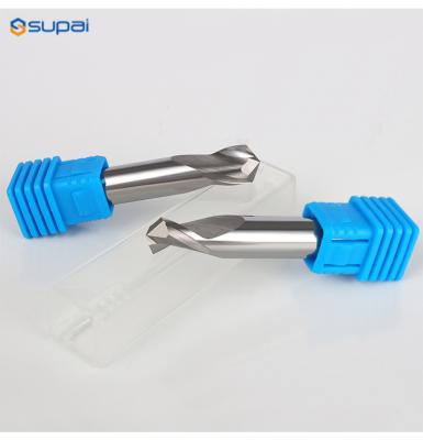 China High Performance Spot Drill Bit Solid Carbide Drilling Tools For CNC Working for sale