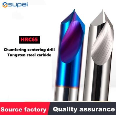 China Tungsten Carbide Spot Drill Bits Center Bit Carbide End Mill CNC Router Bit Milling Cutter for sale