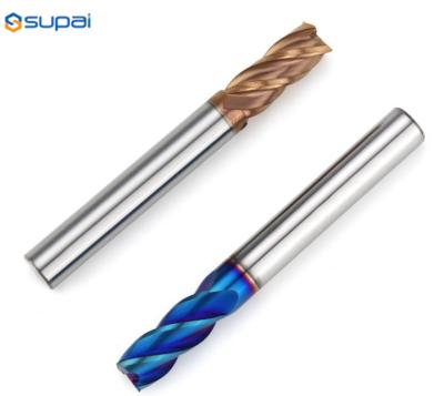 China Dia 0.5-20mm Solid Carbide End Mill / End Mill Tool For Metal Wood Working for sale