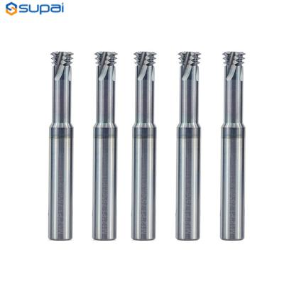 China M1 - M12 Metric Thread End Mill Tungsten Carbide Router Bit For Metal Aluminum for sale