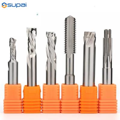 China Carbide Cutter Up&Down Woodworking Compression Router Bit CNC Wood End Mill Cutting Tools for sale