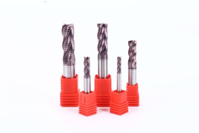 China 75mm Overall Length Roughing End Mill With Long Flute Length And TiAlN Coating for sale