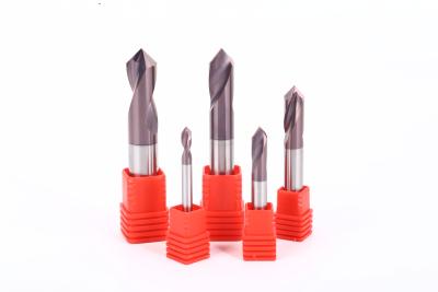 China Chamfering Chamfer End Mill 3-4 Flutes Cutting Width 0.5-2.0mm Flute Length 3-4 Flutes for sale