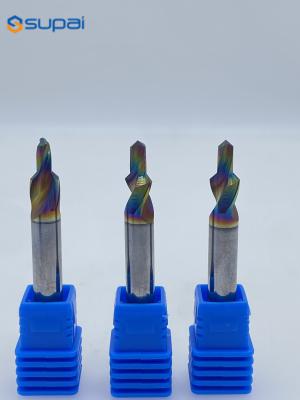 China Customized Drill Bits Step Drill Advanced Coated End Mills Precision Cutting Angles For Stainless Steels Copper Alloy à venda