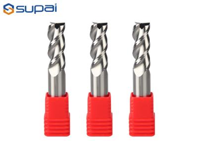 China Solid Carbide Rough Cut End Mill For Aluminium Wood Cutting HRC 45 55 60 65 for sale