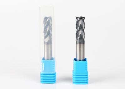 China Solid Carbide Corner Radius End Mills , Corner Rounding End Mill for sale