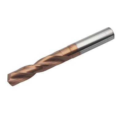 China Tungsten Inner-Coolant Hole Carbide Drill Bits Cutting Tools/2 Flute for sale