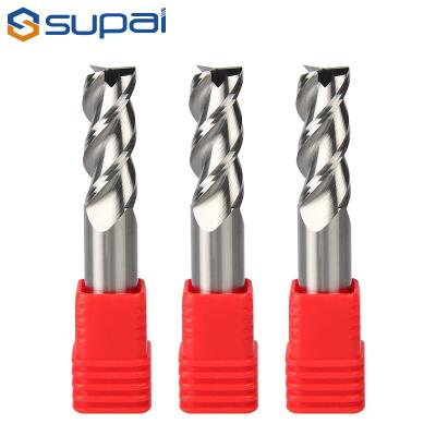 China New Material Carbide Lathe 2/3 Flutes Aluminum End Mill 6mm 8mm Router Bits for sale