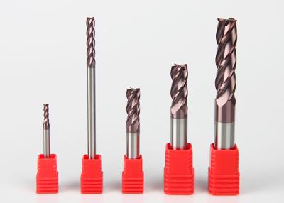 China Tungsten Steel 2 Flute End Mill / Precision Solid Carbide Milling Tools 6mm 8mm for sale