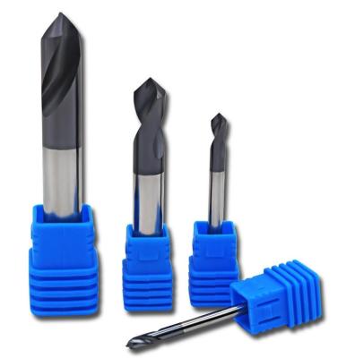 China Alloy Coating Tungsten Steel Tool Aluminum Cnc Machining / Chamfer Milling Cutter for sale