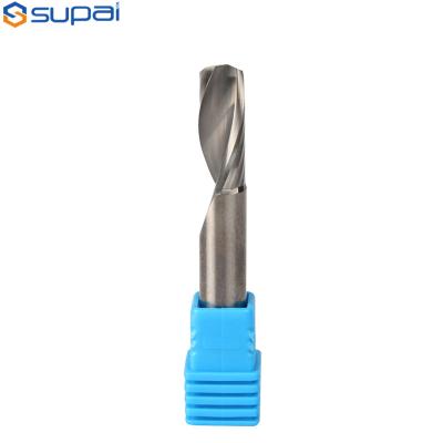 China High Durability 38-58mm CNC End Mill / One Single Flute Router Bits For Steel for sale